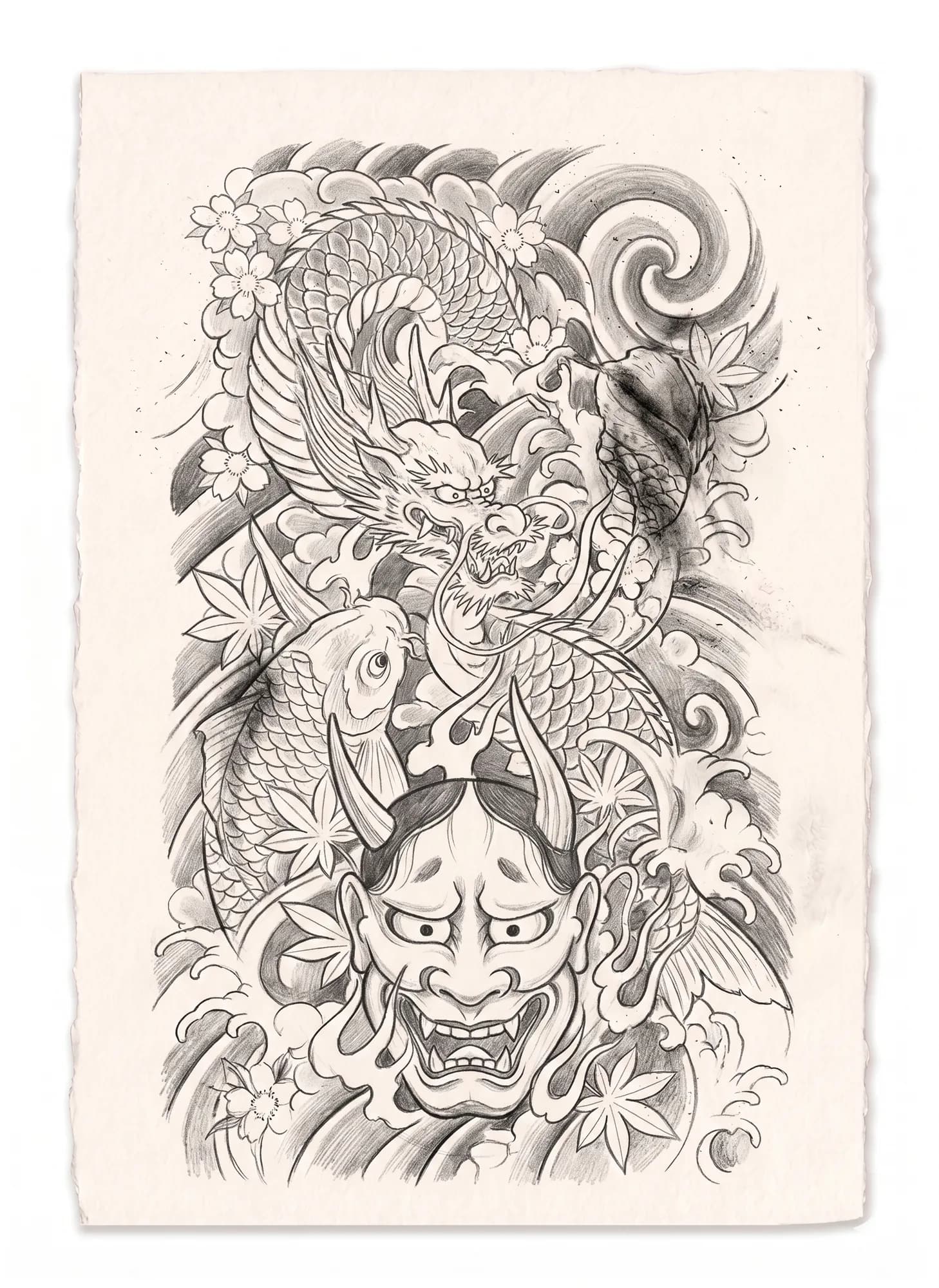 Dragón irezumi